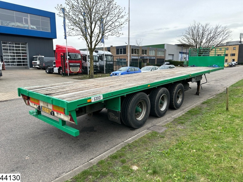 Semi-trailer flatbed Van Hool open laadbak: gambar 2