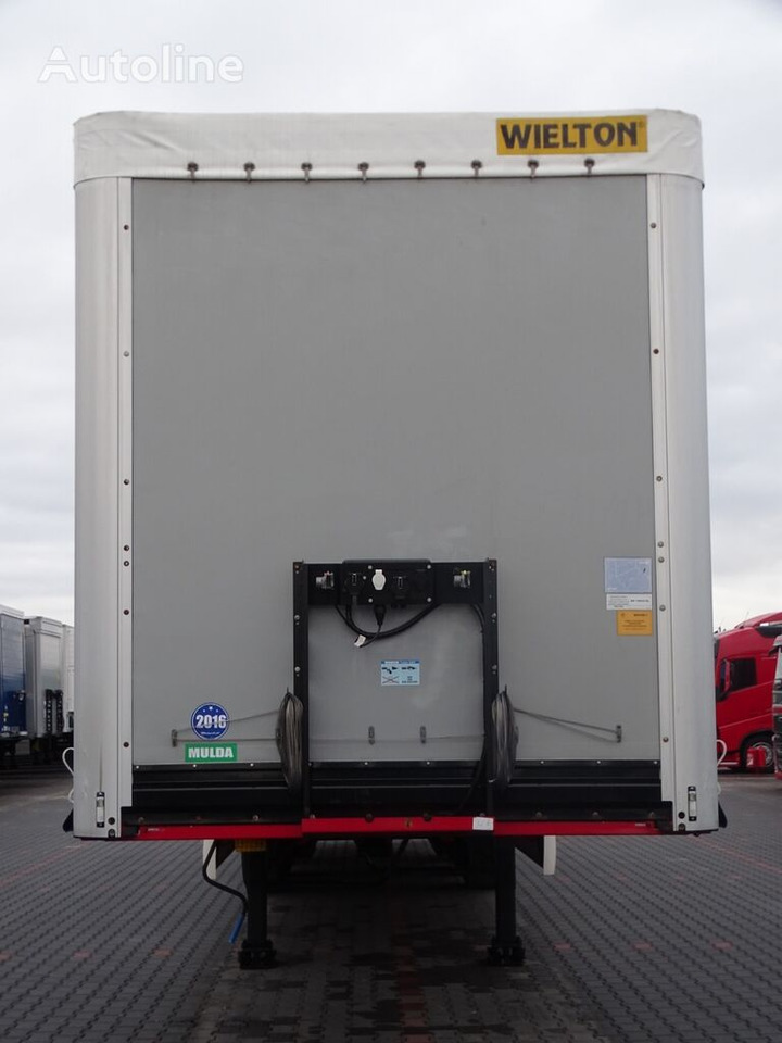 Semi-trailer dengan terpal samping Wielton CURTAINSIDER / STANDARD / COILMULD - 9 M / 6700 KG !!! / LIFTED: gambar 10