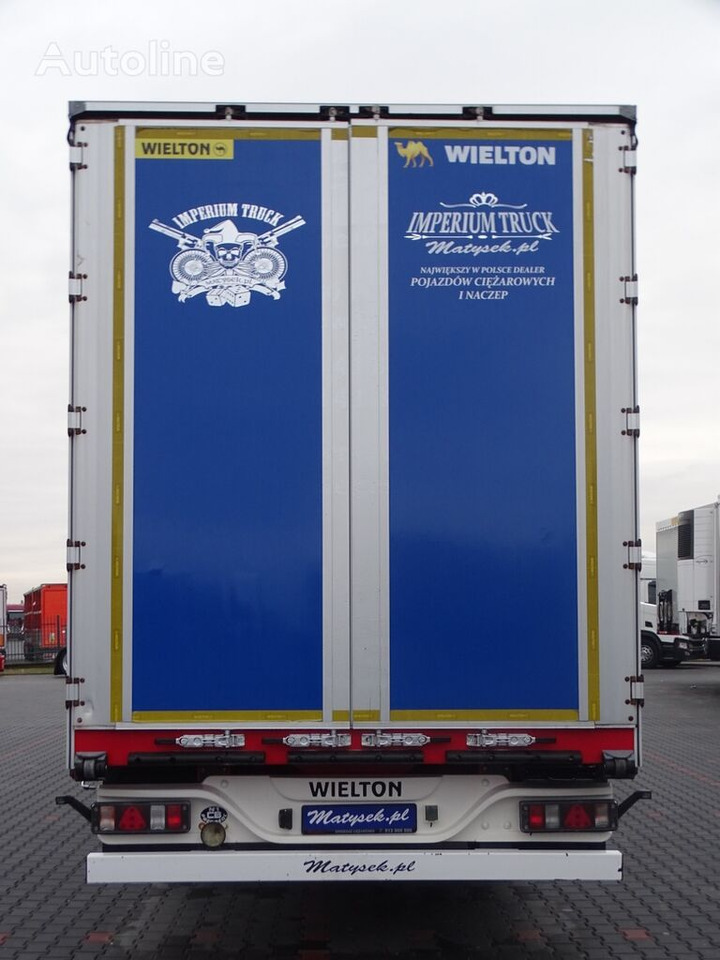 Semi-trailer dengan terpal samping Wielton CURTAINSIDER / STANDARD / COILMULD - 9 M / 6700 KG !!! / LIFTED: gambar 5