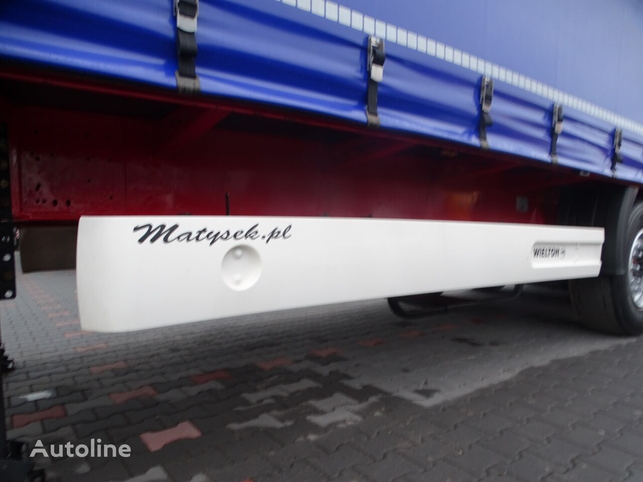 Semi-trailer dengan terpal samping Wielton CURTAINSIDER / STANDARD / COILMULD - 9 M / 6700 KG !!! / LIFTED: gambar 21