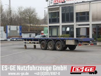 Semi-trailer flatbed Wiese 3-Achs-Sattelanhänger: gambar 1