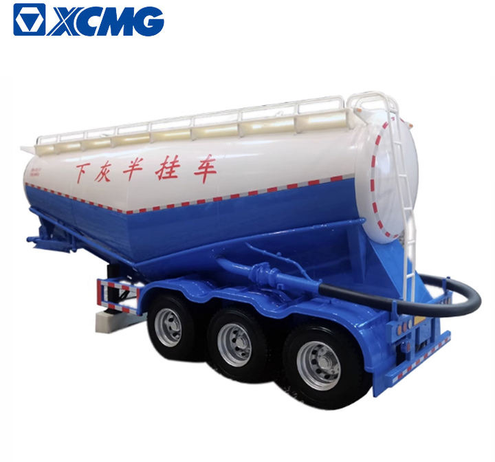 Semi trailer silo XCMG Official XLXYZ9401GXH Bulk Cement Tanker Semi Trailer Price: gambar 3
