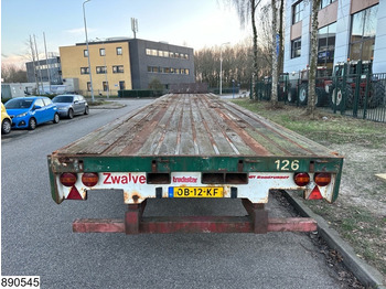 Semi-trailer flatbed Zwalve open laadbak: gambar 4