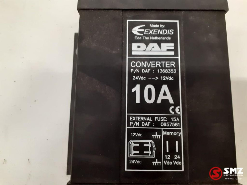 Sistem listrik untuk Truk DAF Occ omvormer 10A DAF: gambar 2