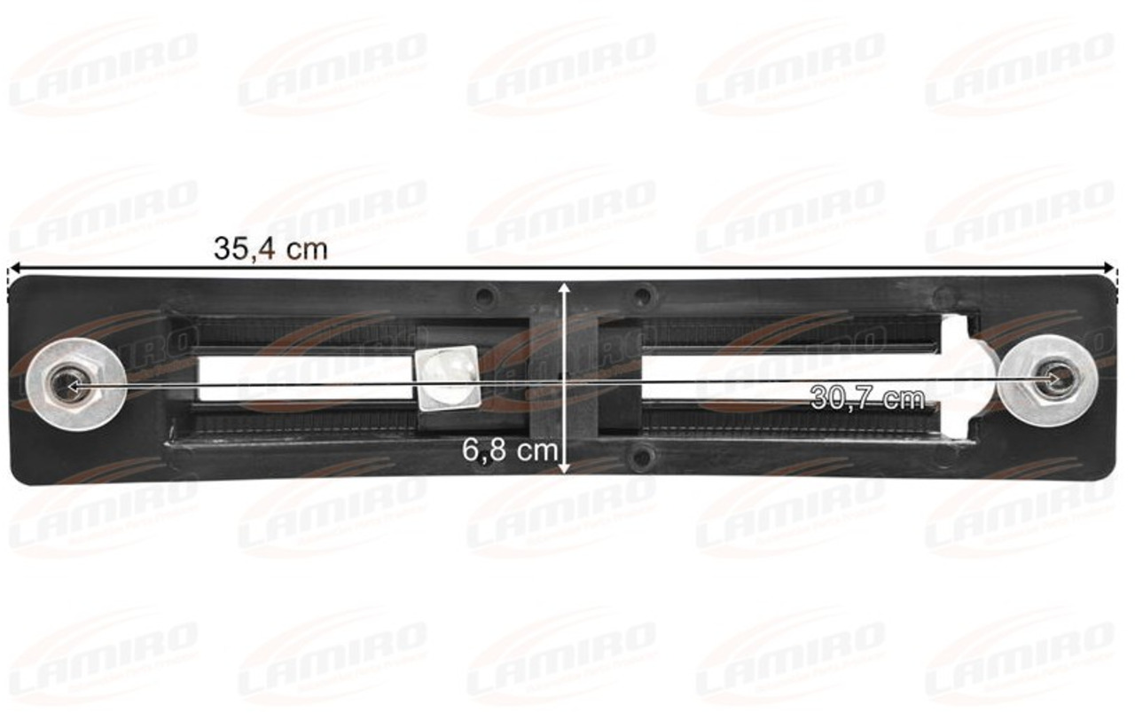 Spatbor untuk Truk baru FENDER BRACKET FI42 ADJUSTABLE PLASTIC: gambar 2