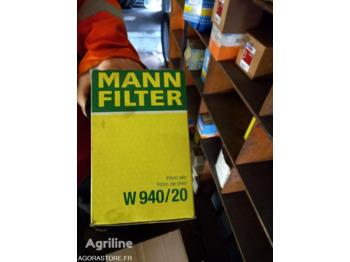  MANN-FILTER lot de 5 filtres W940-20 - Filter udara
