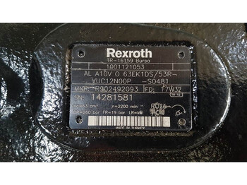 Hidrolika baru JLG 3006-Rexroth AL A10VO63EK1DS/53R-Load sensing pump: gambar 3