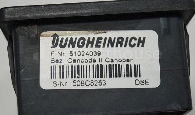 Kabel/ Kawat harness untuk Peralatan untuk menangani material Jungheinrich 51024039 Codekey Can Open Cancode II sn. 509C8253: gambar 3