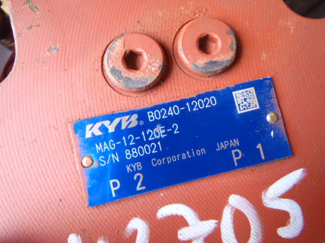 Motor hidrolik untuk Peralatan konstruksi Kayaba MAG-12-120E-2 -: gambar 3