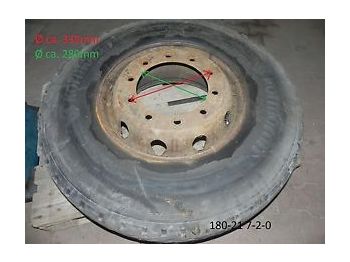 Roda/ Ban untuk Truk Komplettrad kormoran 12R22.5 152/148K LKW (180-21 7-2-0): gambar 1