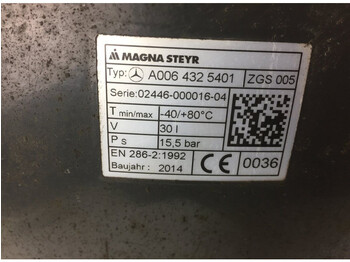 Sistem pemasukan udara Magna Actros MP4 2551 (01.13-): gambar 4
