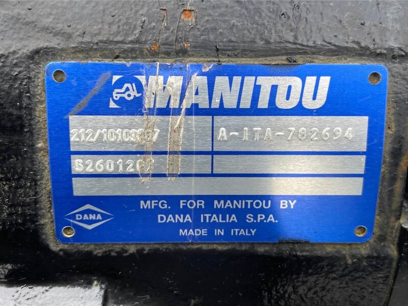 Poros dan bagian untuk Peralatan konstruksi baru Manitou 52601207-Spicer Dana 212/10103807-Axle/Achse/As: gambar 8