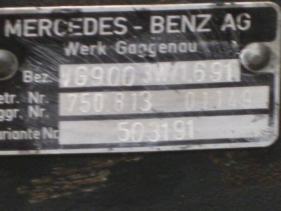Penularan untuk Truk Mercedes-Benz 1827AK: gambar 4
