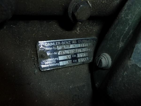 Mesin untuk Truk Mercedes-Benz OM314: gambar 4