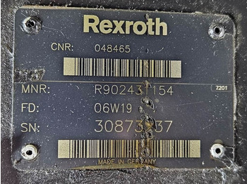 Hidrolika untuk Peralatan konstruksi Merlo 048465 - Rexroth A10VO45 - Load sensing pump: gambar 4