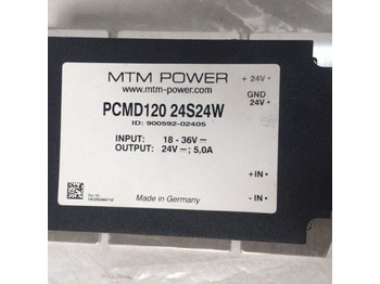 Sistem listrik untuk Peralatan untuk menangani material PCMD120  24S24W Converter: gambar 3