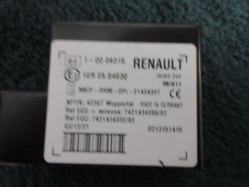 Sistem listrik untuk Truk Renault 7421434392 REGELEENHEID D 210 EURO 6: gambar 2