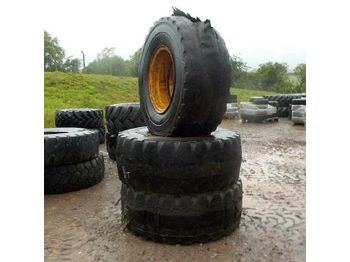  20.5R25 Tyre & Rim to suit Case 721D Wheeled Loader (3 of) - 5989-1 - Roda/ Ban