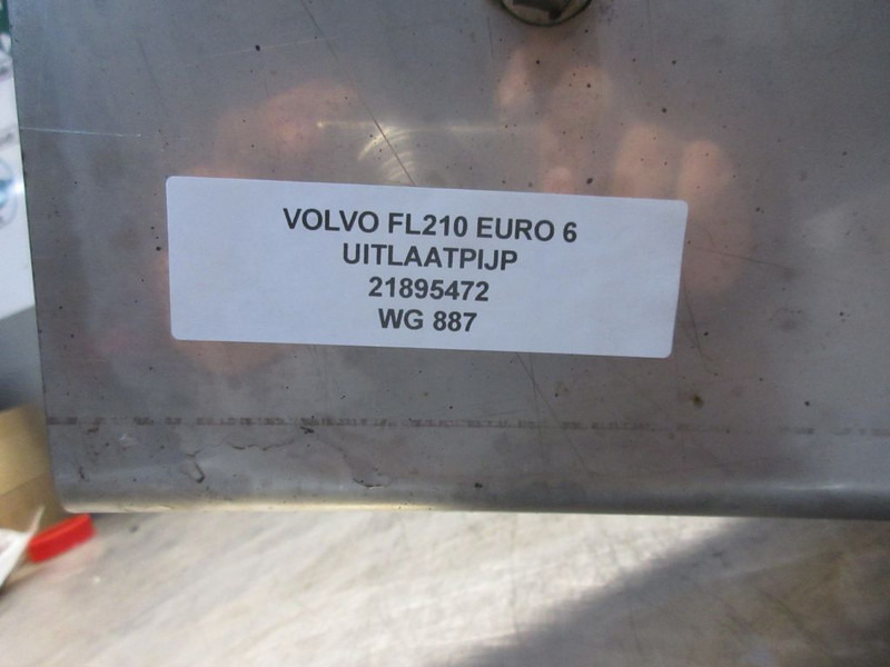 Sistem pembuangan untuk Truk Volvo 21895472 UITLAATPIJP VOLVO FL210 EURO 6: gambar 4
