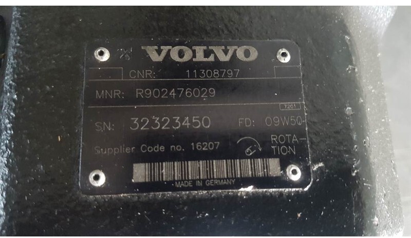 Hidrolika Volvo L45F-TP-11308797 / R902476029-Load sensing pump: gambar 6