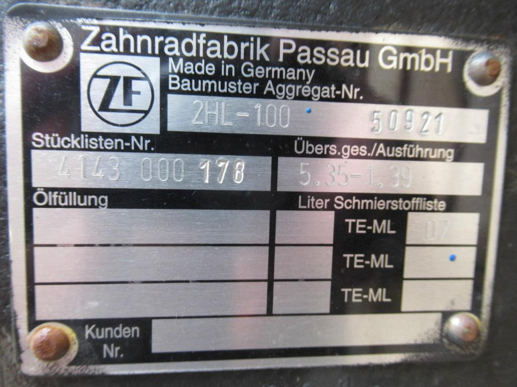 Gearbox untuk Peralatan konstruksi ZF 212.24.620.11 -: gambar 5