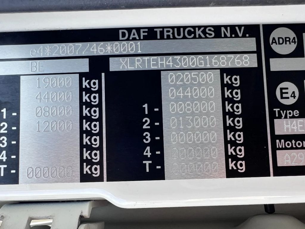Tractor head DAF XF 460 EURO 6 RETARDER: gambar 11
