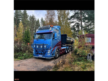 Tractor head Volvo FH550 Tractor with Mountain Trailer