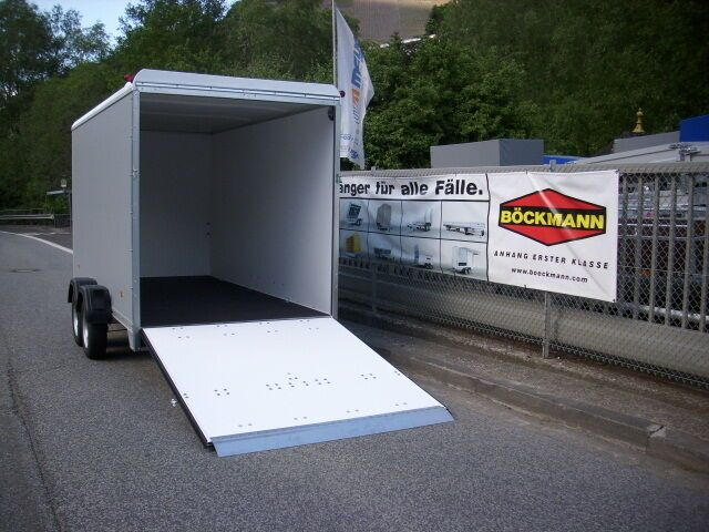 Trailer kotak tertutup baru Böckmann KT 4018/27 M mit Heckrampe 4,00 x 1,85 x 1,82 m: gambar 2