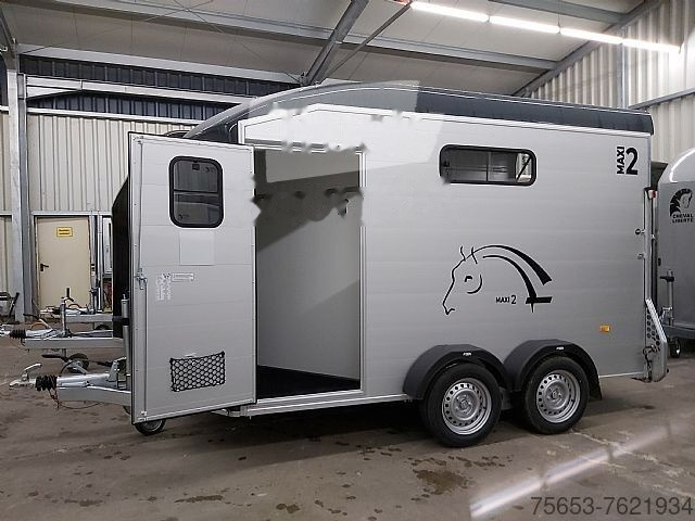 Trailer pengangkut kuda baru Cheval Liberté Maxi 2 Frontausstieg Sattelraum begehbar Aktion: gambar 5