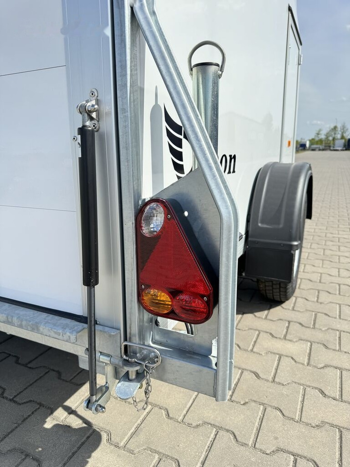 Trailer kotak tertutup baru Debon Cargo 1300 + side doors 1.3T GVW trailer cargo van box white: gambar 10