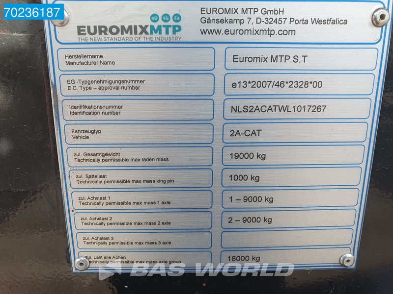 Trailer pengangkut kayu baru EUROMIX 2A-CAT: gambar 12