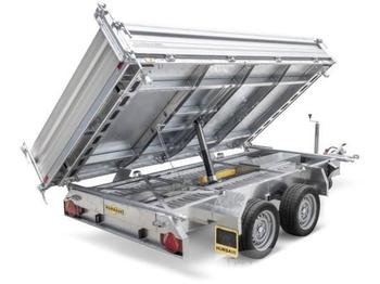 Trailer jungkit baru Humbaur - 3 Seitenkipper HTK 3500.37 Alu, 3630 x 1850 x 350 mm, 3,5 to.: gambar 1