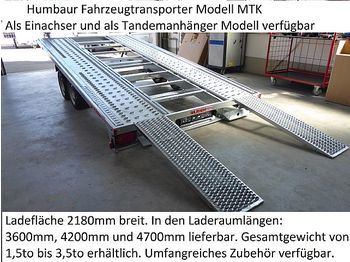 Trailer autotransporter baru Humbaur - MTK254222 Fahrzeugtransporter Autotransporter: gambar 1
