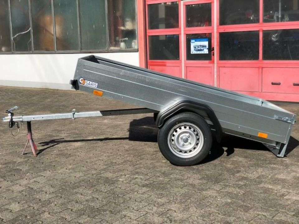 Trailer mobil PKW Anhänger Saris King XL - 226 x 126 x 30cm - Kippbar: gambar 14