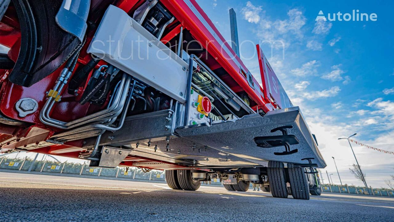 Trailer low bed untuk pengangkutan mesin berat baru STU Boat Drawbar Trailer: gambar 16