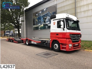 Lohr Middenas Lohr, Truck transporter, EURO 5, Retarder, Airco, Automatic powershift, Combi - Trailer autotransporter