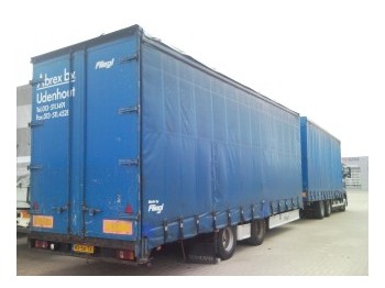 Fliegl TPS 200 - Trailer dengan terpal samping