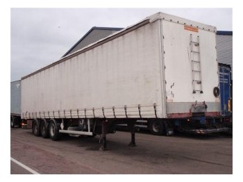 Trouillet ST3380 - Trailer dengan terpal samping