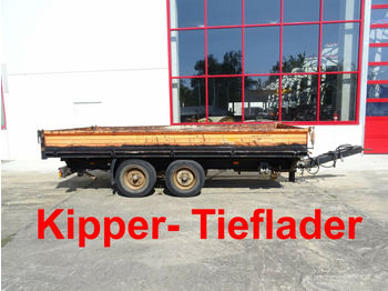 Obermaier UNTD 105A Tandemkipper- Tieflader  - Trailer jungkit