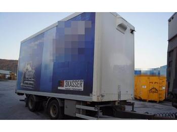 Ekeri 2 axle box trailer with rear lift  - Trailer kotak tertutup