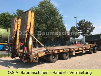 Hoffmann 24 to.**4-Achser**hydr. Rampen!  - Trailer low bed