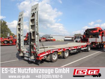 Müller-Mitteltal 3-Achs-Tieflade-Anhänger mit Rampen  - Trailer low bed