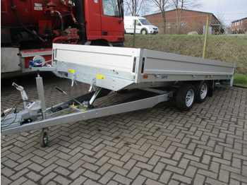 SARIS Pritsche mit Bordwand und hydr. Kippvorrichtung - Trailer low bed