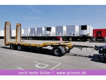 Schwarzmüller TÜ 30/100 8200 mm BLATT / FEDERRAMPEN BAGGER  - Trailer low bed