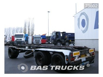 GS Meppel Steelsuspension AC-2800 N - Trailer pengangkut mobil