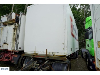 Trailer-Bygg Containerchassis - Trailer pengangkut mobil