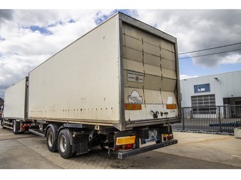 Trouillet PORTE CONTAINER - TANDEM - Trailer pengangkut mobil