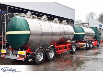 Burg 40000 liter, Inox - Edelstahl, BPW, Combi with Volvo - Trailer tangki