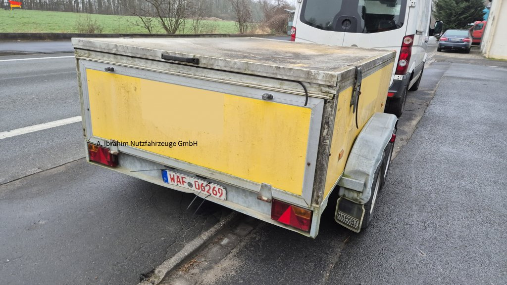 Trailer kotak tertutup Wagenbouw Hapert K2700 Deichsel verstellbar: gambar 10
