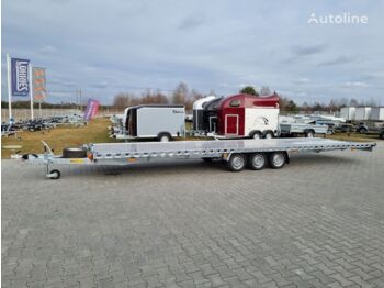 Trailer autotransporter baru Wiola L35G85 8.5m long trailer for transport 2 cars: gambar 1